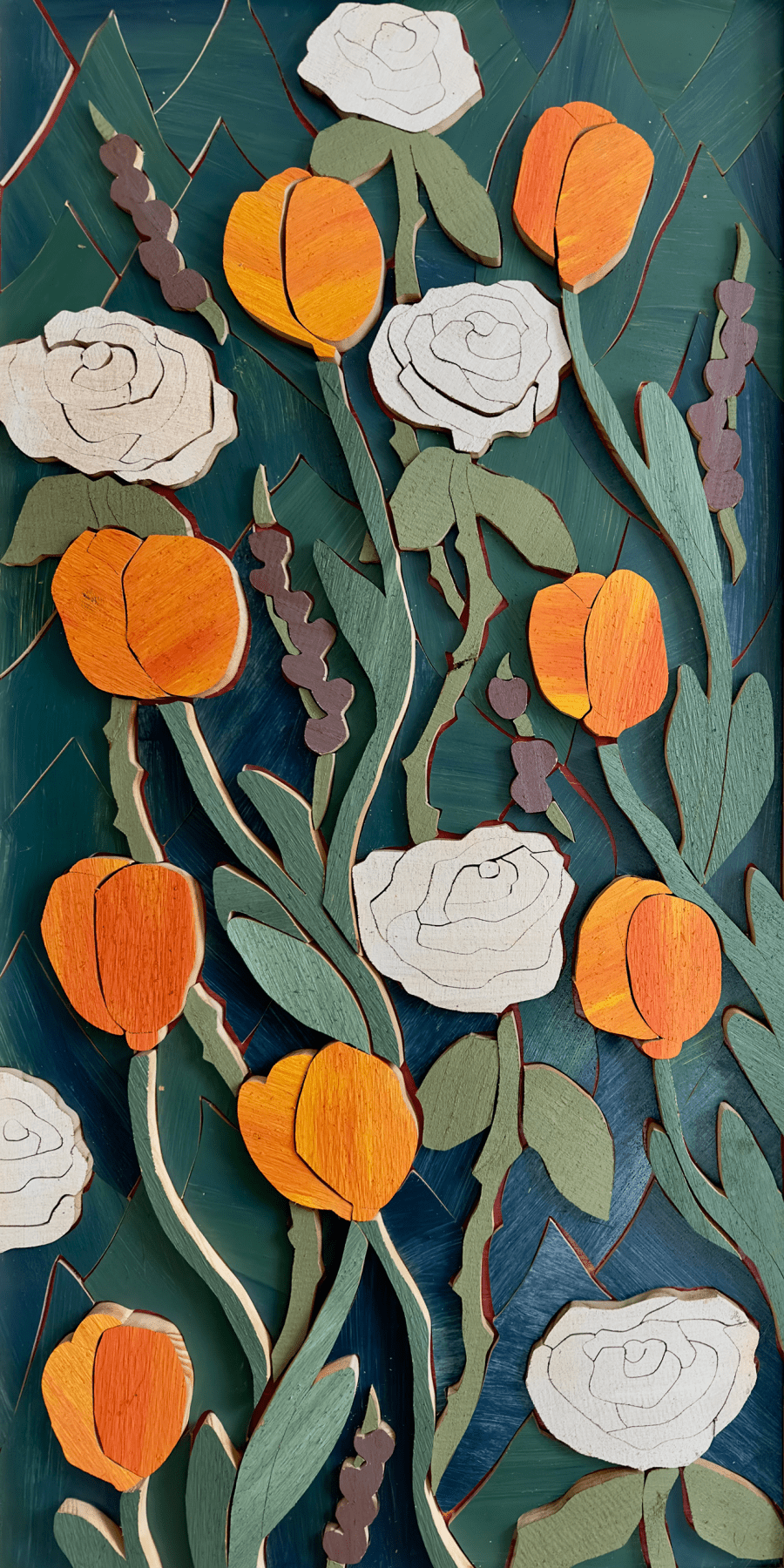 Spring Floral by A.D. Hogan