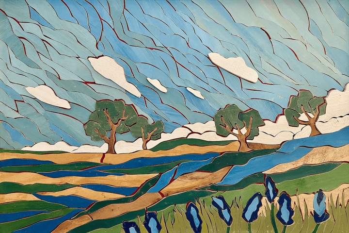Blue Hills by A.D. Hogan